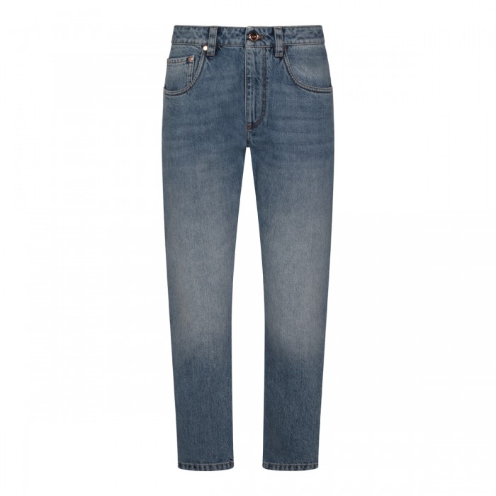 BLUE COTTON JEANS