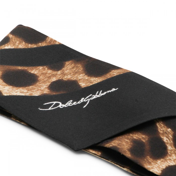 LEOPARD SILK SCARF 2