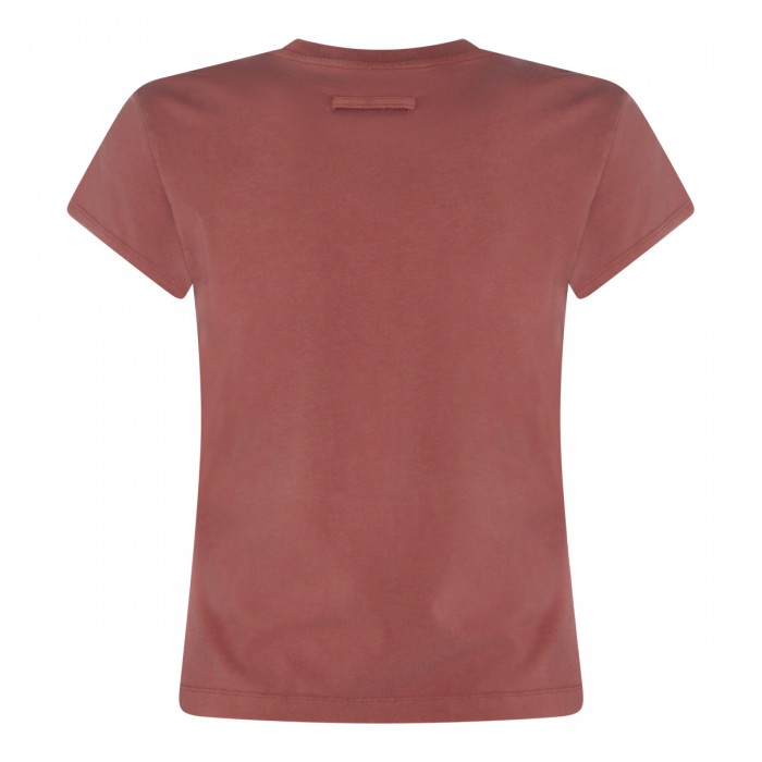 BURGUNDY COTTON T-SHIRT 2