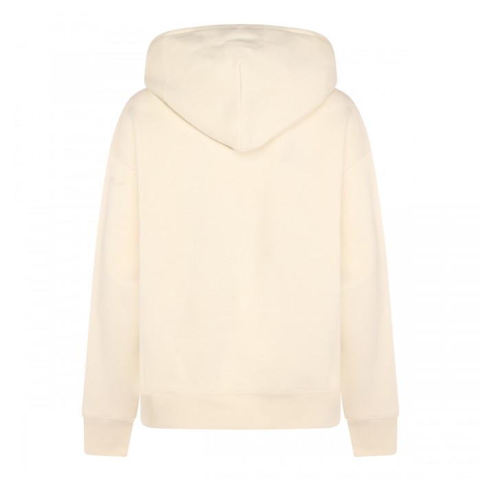 WHITE COTTON SWEATSHIRT 2