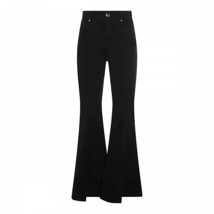 BLACK COTTON JEANS