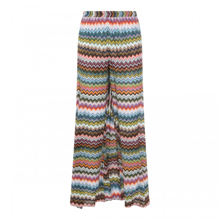 MULTICOLOR VISCOSE PANTS