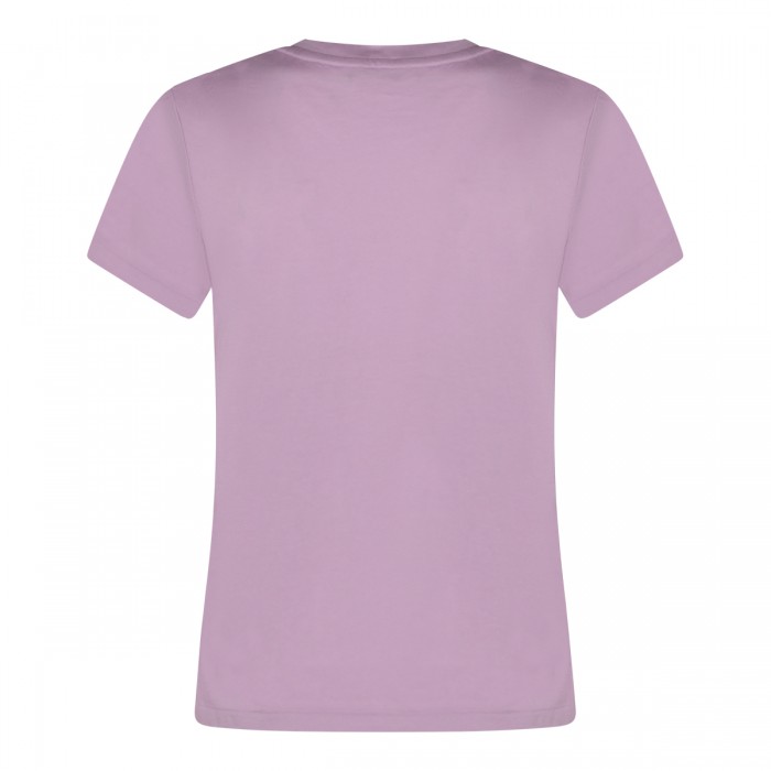 LIGHT MAUVE COTTON T-SHIRT 2