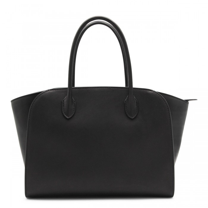 BLACK LEATHER MARLO 12 TOP...