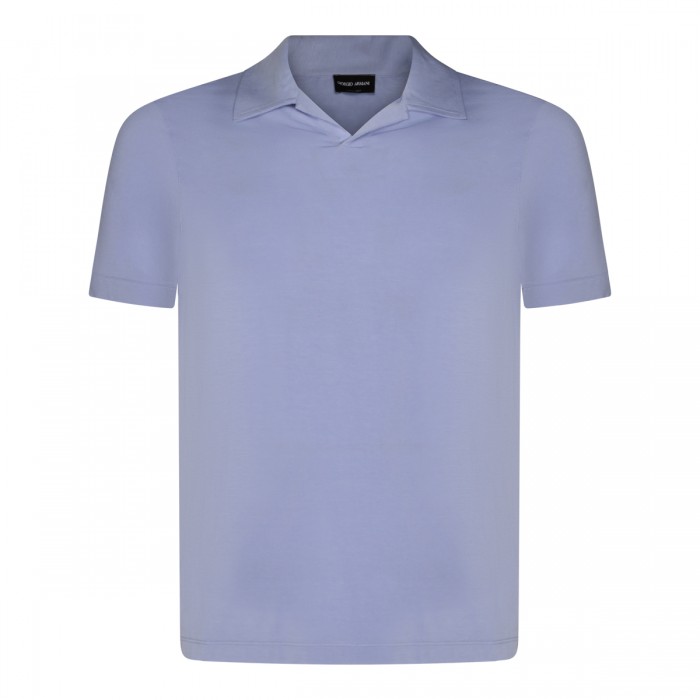 LAVENDER VISCOSE POLO SHIRT