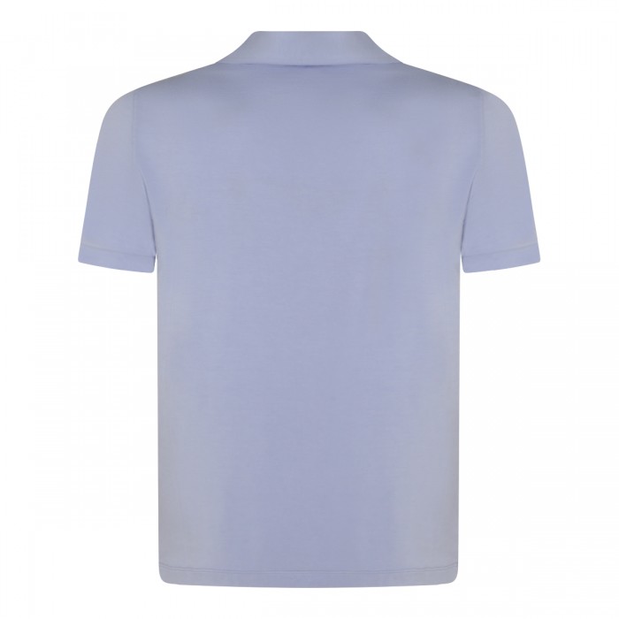 LAVENDER VISCOSE POLO SHIRT 2