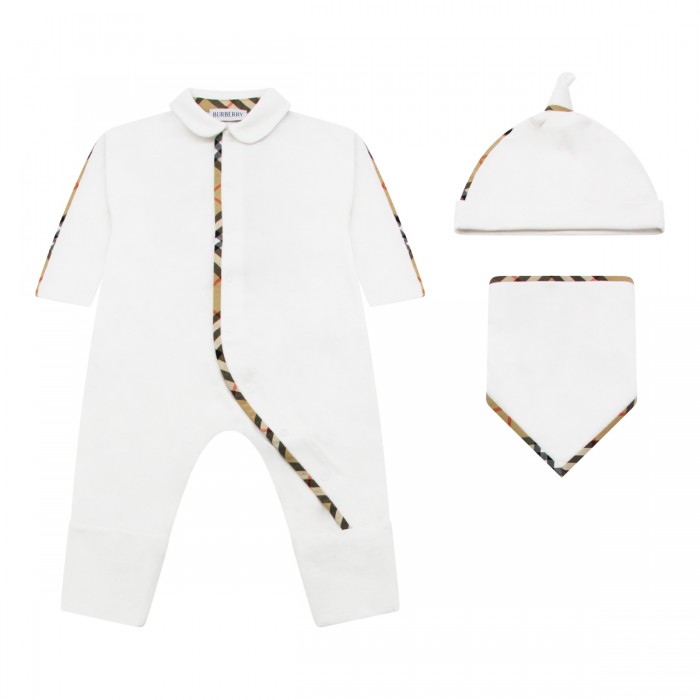 WHITE COTTON NURSERY SET