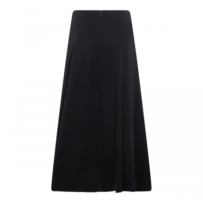 BLUE CASHMERE SKIRT 2