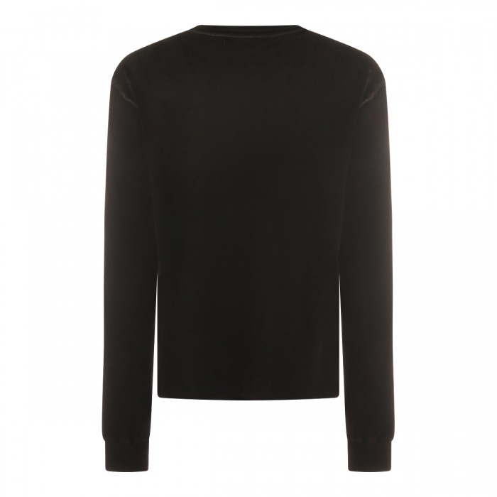 BLACK COTTON T-SHIRT 2