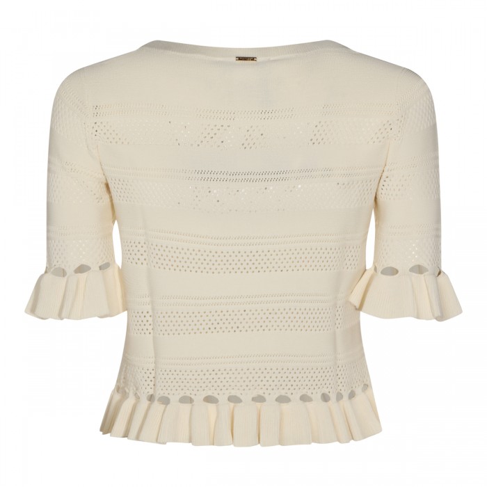 WHITE VISCOSE KNITWEAR 2