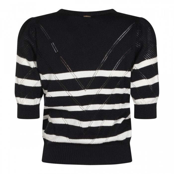 BLUE AND WHITE COTTON KNITWEAR 2