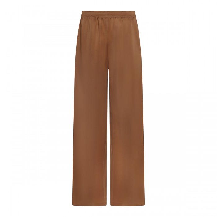 BROWN COTTON PANTS
