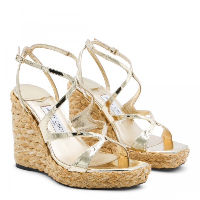 GOLD ESPADRILLAS 2