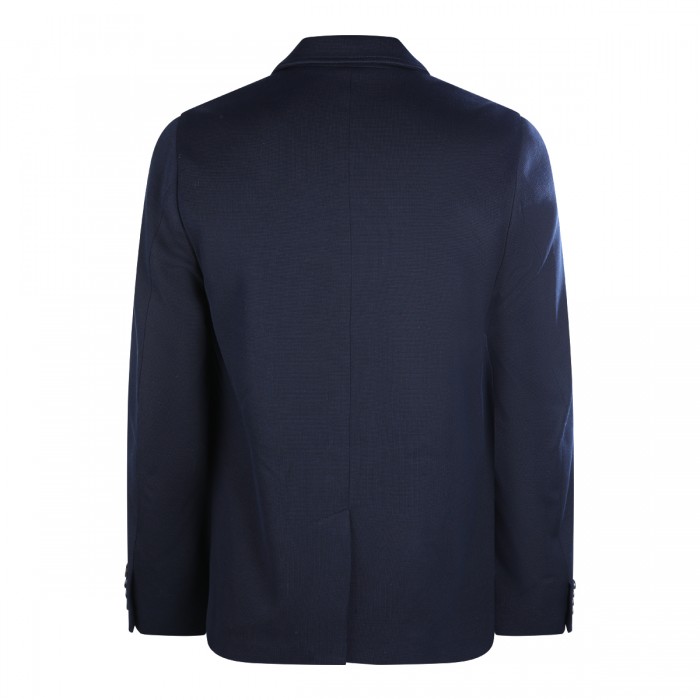 BLUE COTTON BLAZER 2
