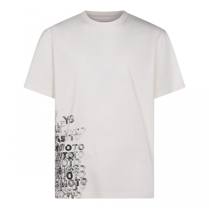 WHITE COTTON T-SHIRT