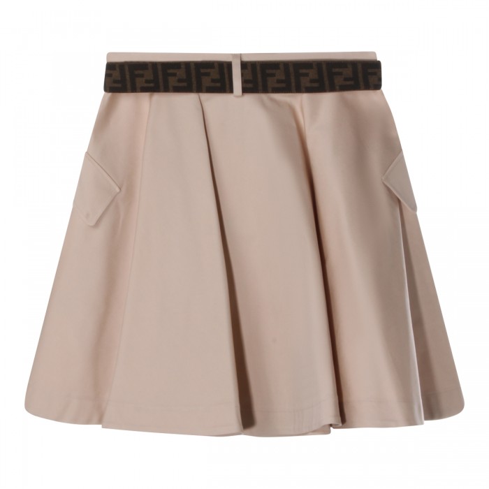 BEIGE COTTON SKIRT 2