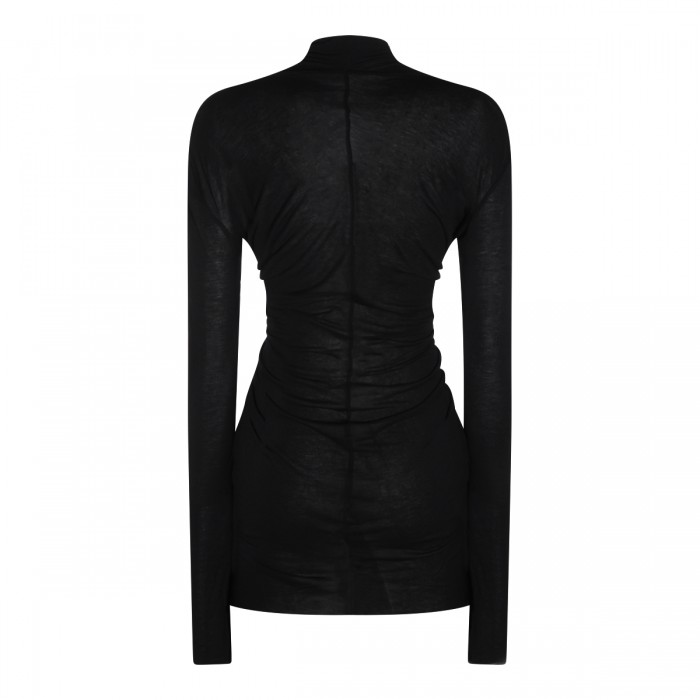 BLACK VISCOSE TOP 2