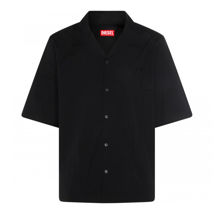 BLACK COTTON SHIRT