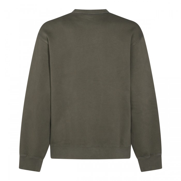 GREEN COTTON SWEATSHIRT 2