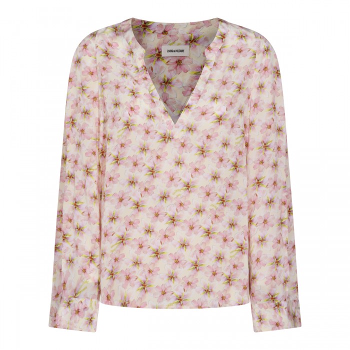 PINK VISCOSE TOP