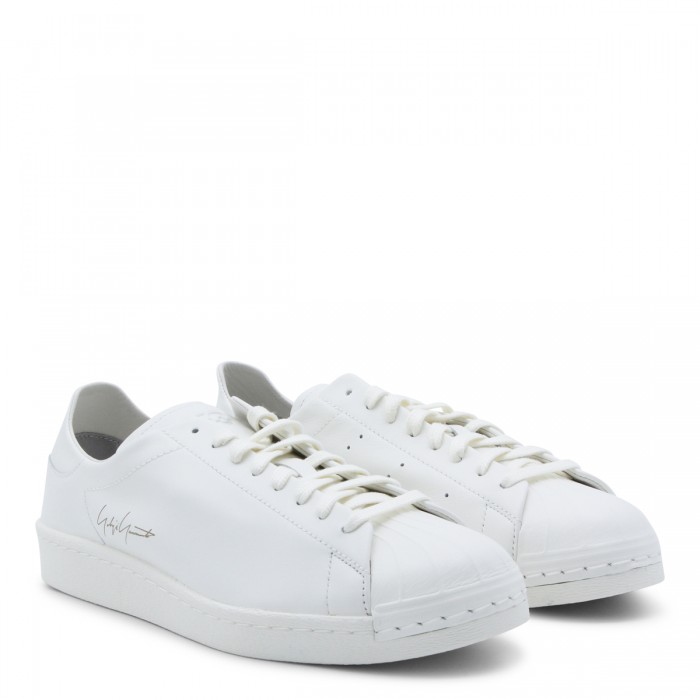 WHITE LEATHER SNEAKERS 2