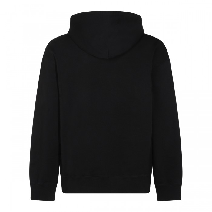 BLACK COTTON SWEATSHIRT 2