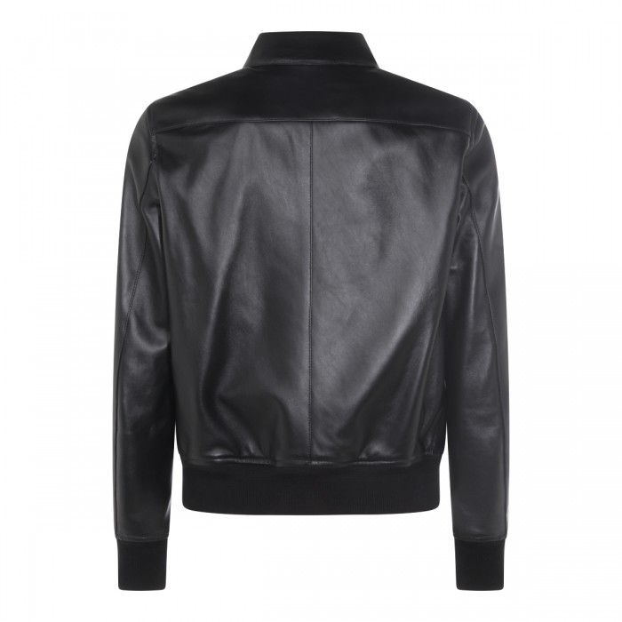 BLACK LEATHER JACKET 2
