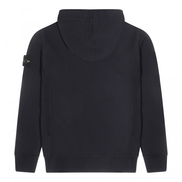 NAVY BLUE COTTON SWEATSHIRT 2