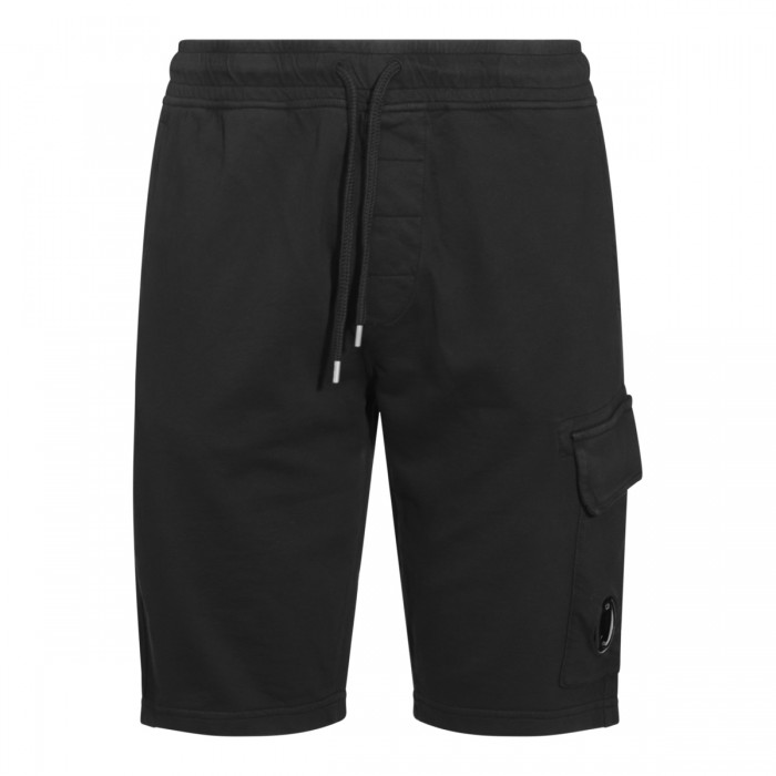 BLACK COTTON SHORTS