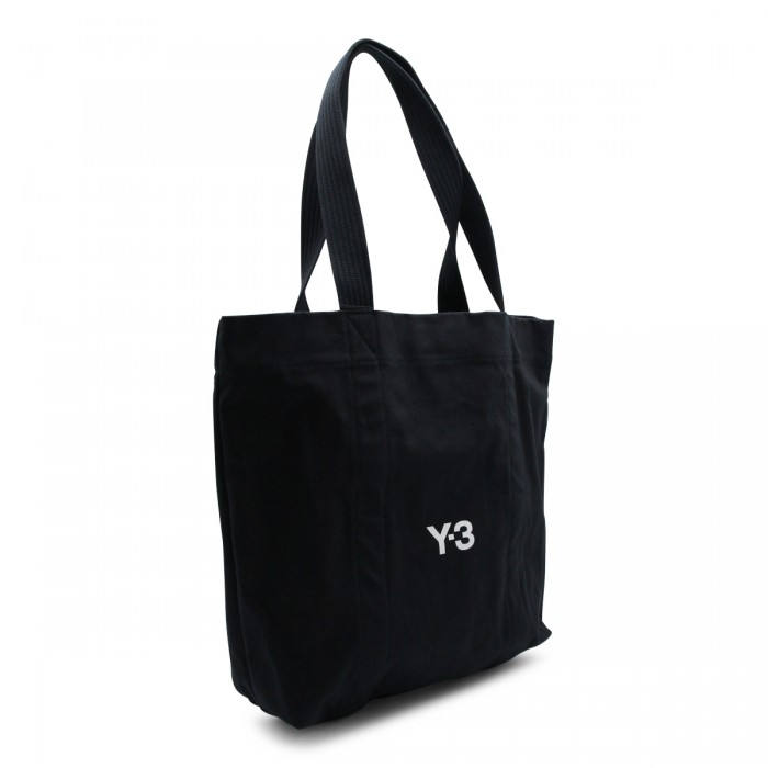 BLACK COTTON TOTE 2