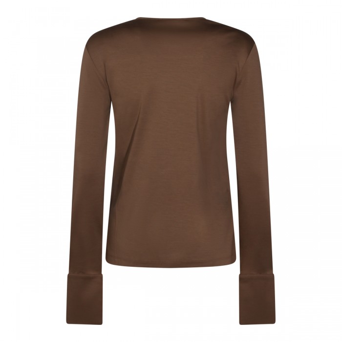 BROWN CASHMERE TOP 2