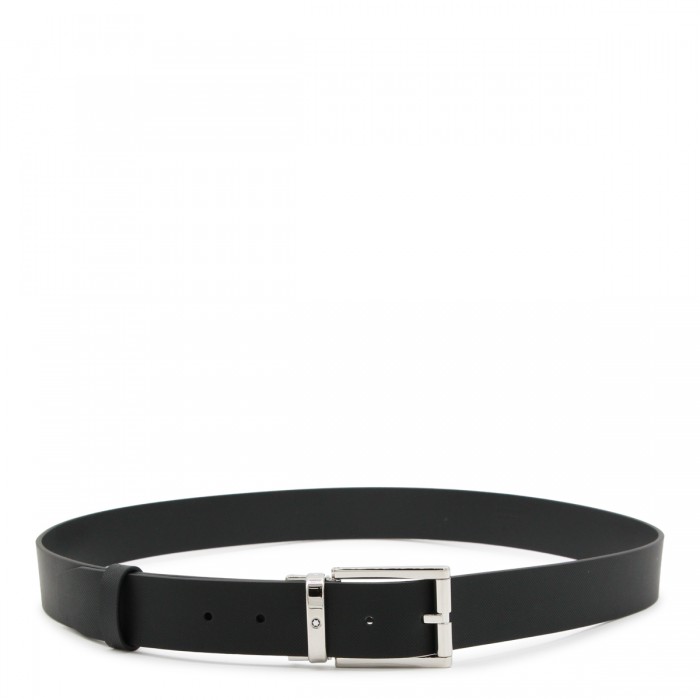 BLACK LEATHER BELT
