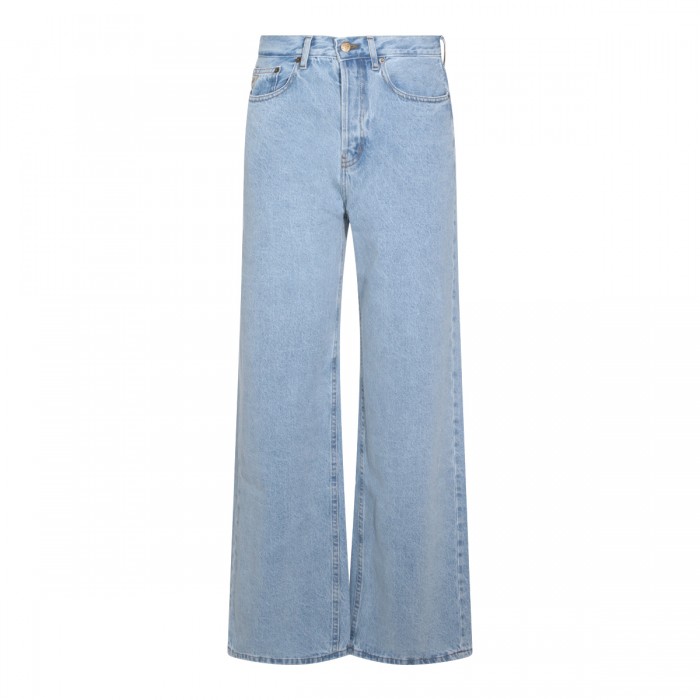 LIGHT BLUE COTTON JEANS