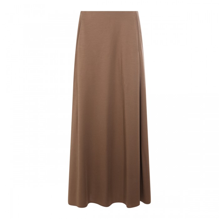 CAMEL CASHMERE SKIRT