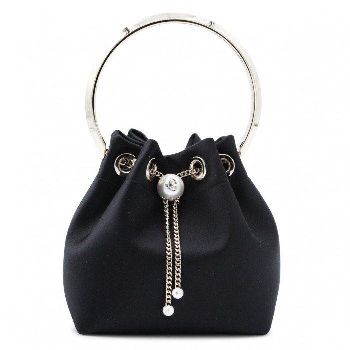 BLACK TOP HANDLE BAG