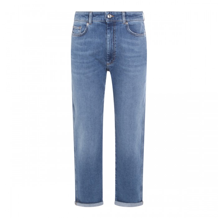 BLUE COTTON JEANS