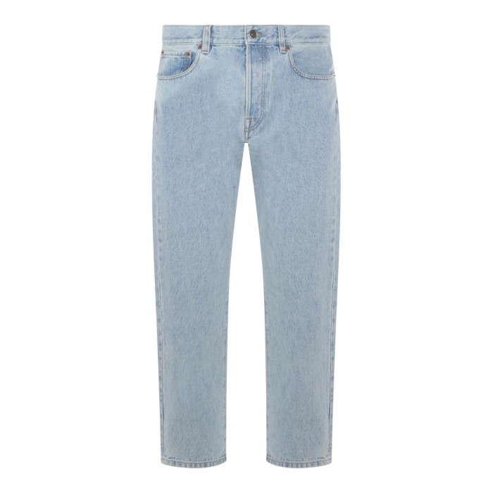 LIGHT BLUE COTTON JEANS