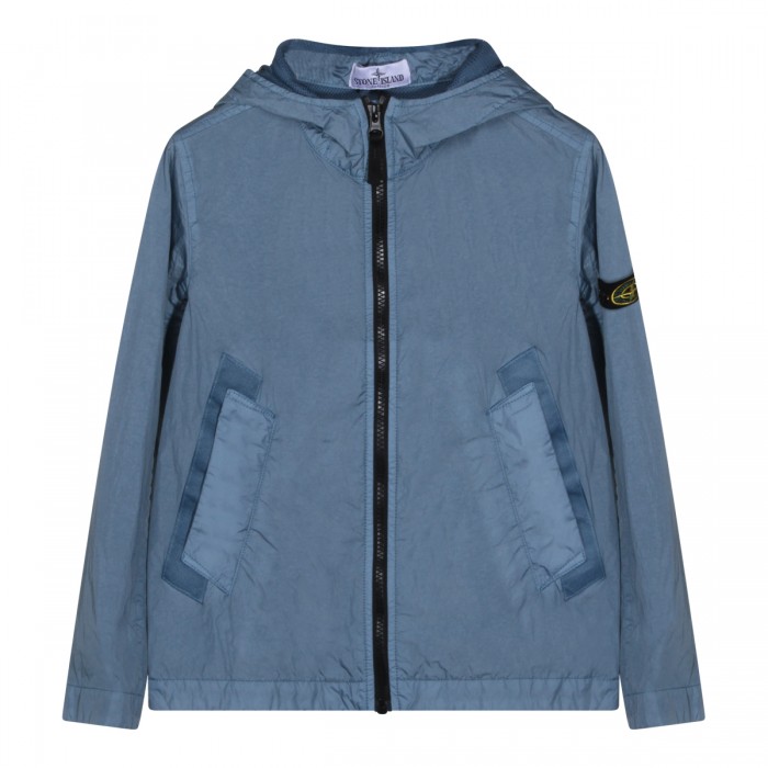 DUST BLUE DOWN JACKET