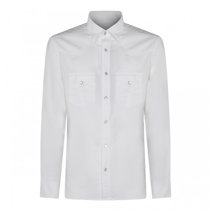 WHITE COTTON SHIRT
