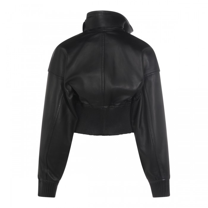 BLACK LEATHER JACKET 2