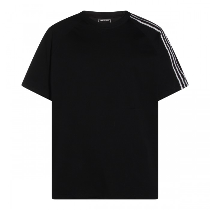 BLACK COTTON T-SHIRT