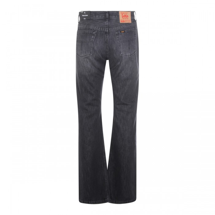 BLACK COTTON JEANS 2