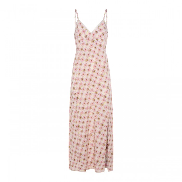 PINK VISCOSE DRESS