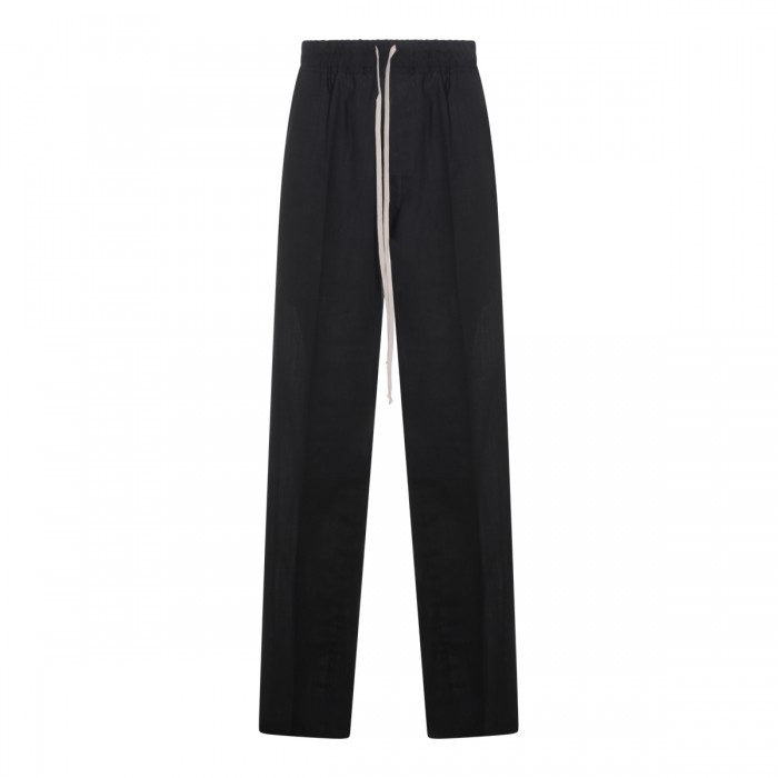 BLACK CASHMERE PANTS