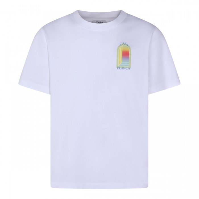 WHTIE COTTON T-SHIRT