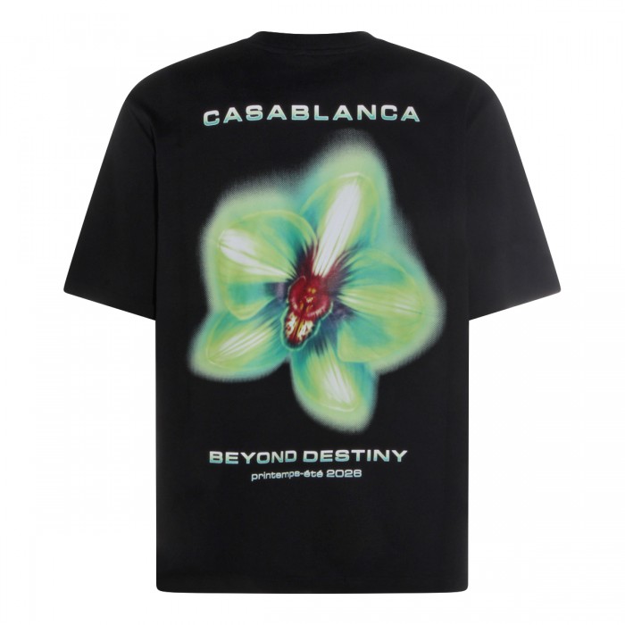 BLACK COTTON T-SHIRT 2