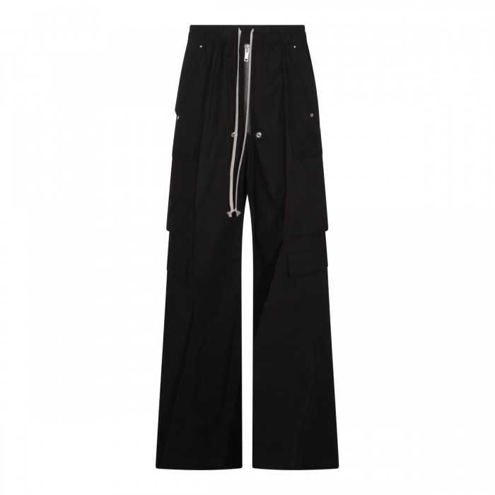 BLACK COTTON PANTS