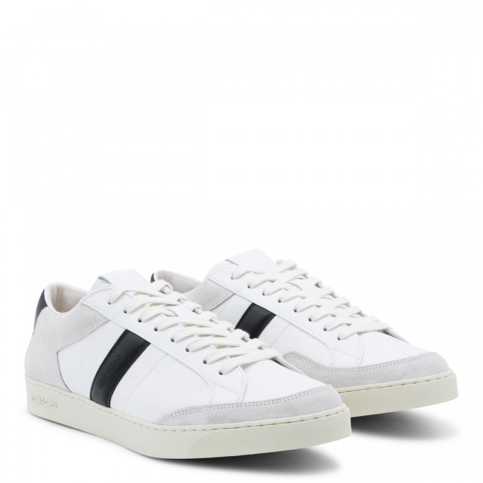 WHITE LEATHER SNEAKERS 2