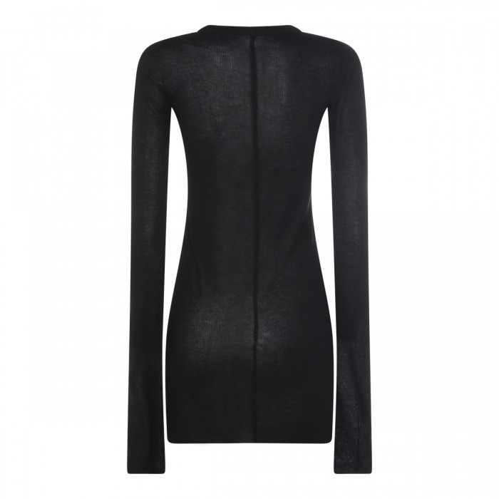 BLACK VISCOSE KNITWWEAR 2