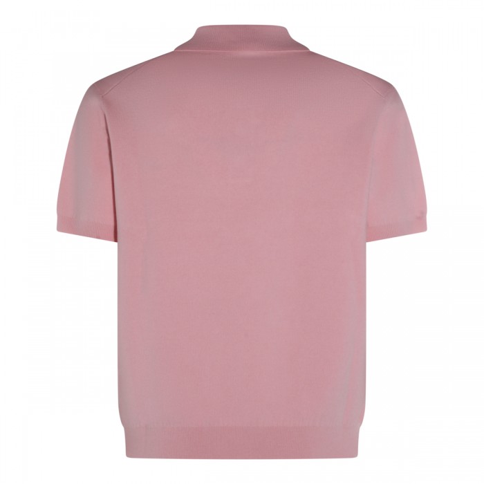 PINK WOOL POLO SHIRT 2